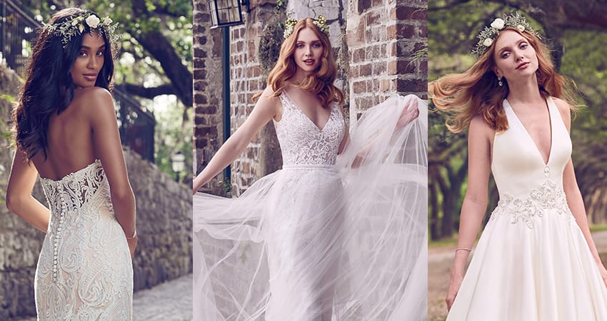 Wedding Dress Fabric Guide. Desktop Image